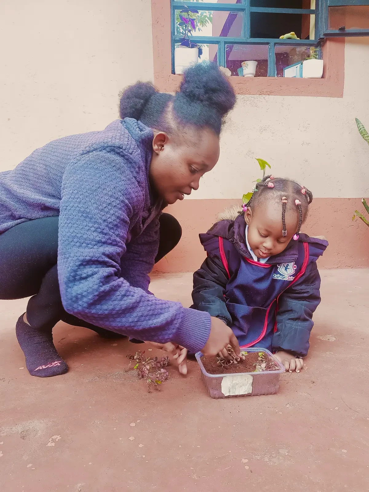 Farming & Nature — Planting Flowers 3
