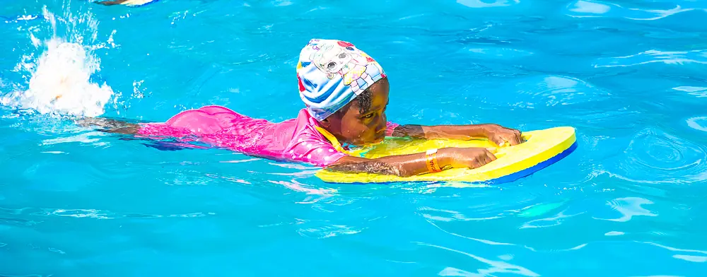 Swimming at Zahari School